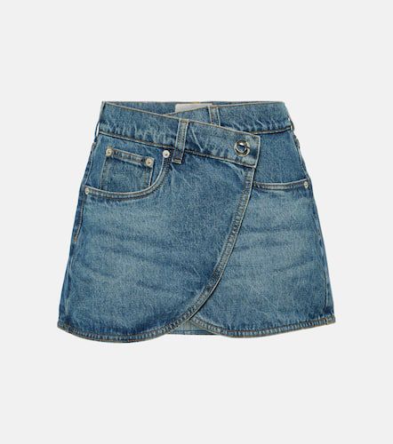 Coperni Wrap denim miniskirt - Coperni - Modalova