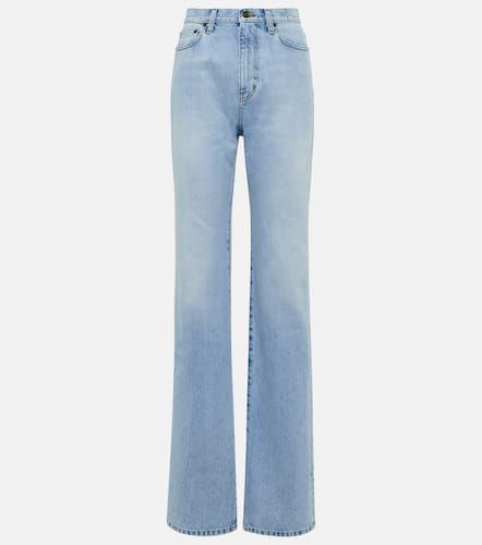 High-Rise Straight Jeans - Saint Laurent - Modalova