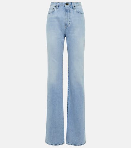 Jeans regular a vita alta - Saint Laurent - Modalova