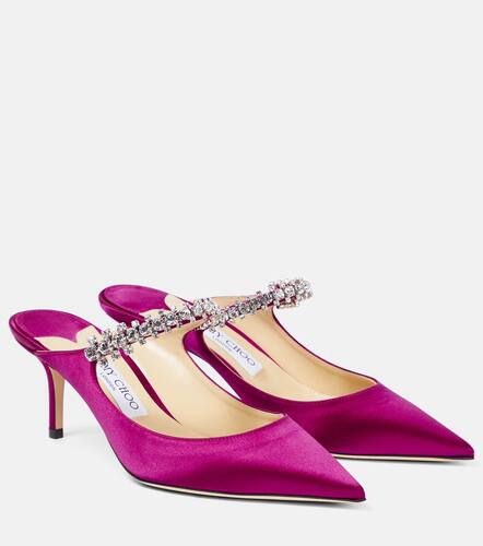 Verzierte Mules Bing 65 aus Satin - Jimmy Choo - Modalova