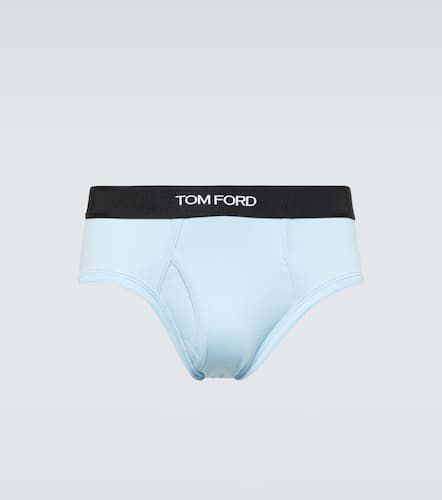 Tom Ford Cotton-blend briefs - Tom Ford - Modalova