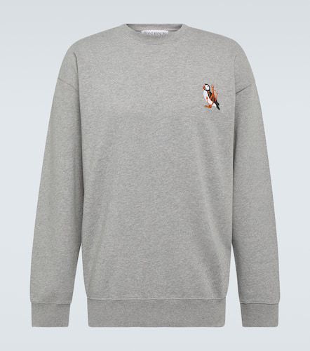 Felpa in jersey di cotone con logo - JW Anderson - Modalova