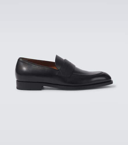 Zegna Leather penny loafers - Zegna - Modalova