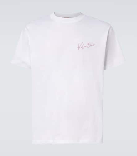 Logo cotton jersey T-shirt - Valentino - Modalova