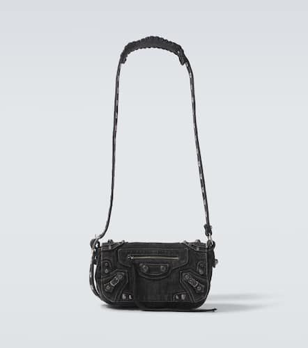 Le Cagole XS denim shoulder bag - Balenciaga - Modalova