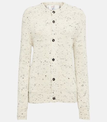 Cardigan oversize in lana a coste - Bottega Veneta - Modalova