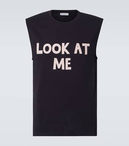 Tank top de algodón estampado - JW Anderson - Modalova