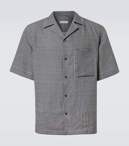 Loro Piana Camisa de lino a cuadros - Loro Piana - Modalova