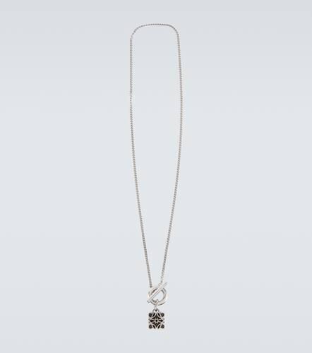 Anagram pendant sterling necklace - Loewe - Modalova