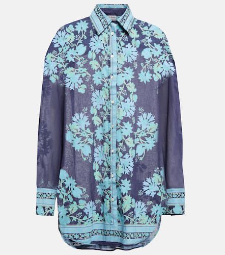 Camisa de algodón floral - Juliet Dunn - Modalova
