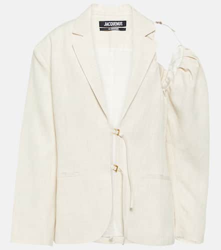 Blazer La Veste Galliga in misto lino - Jacquemus - Modalova