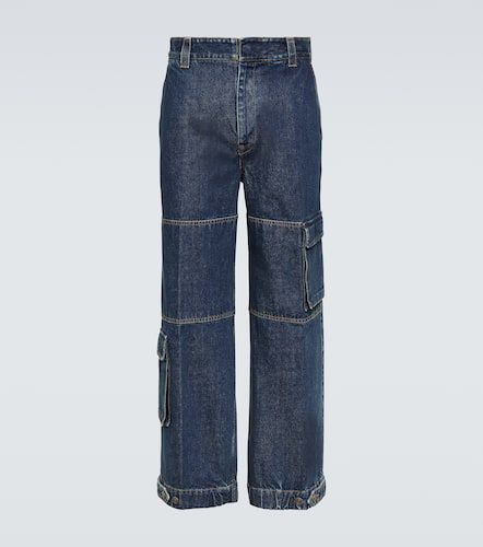 Gucci Wide-leg cargo jeans - Gucci - Modalova