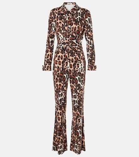 Jumpsuit Michele con stampa leopardata - Diane von Furstenberg - Modalova