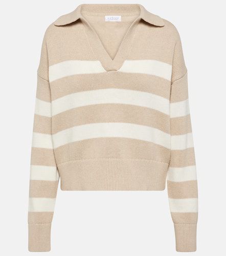 Lucie cotton and cashmere polo sweater - Velvet - Modalova
