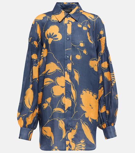 Lee Mathews Camisa de ramio floral - Lee Mathews - Modalova