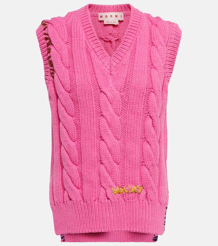 Marni Cable-knit wool vest - Marni - Modalova