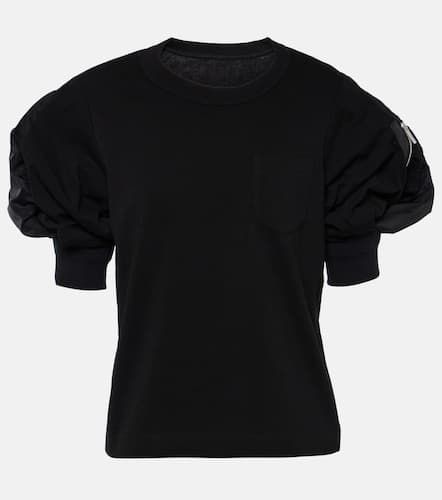 Camiseta de jersey de algodón - Sacai - Modalova