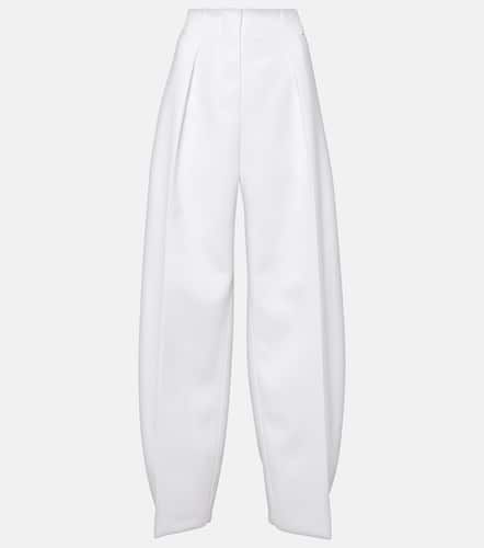 Le Pantalon Ovalo cady barrel-leg pants - Jacquemus - Modalova