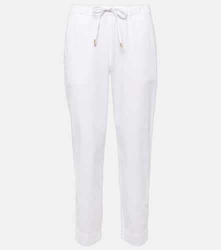 Leisure - Pantaloni slim Terreno in misto cotone - Max Mara - Modalova