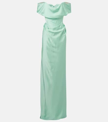 Vestido corsé de fiesta Nova Cocotte de satén - Vivienne Westwood - Modalova