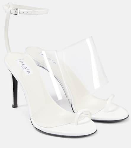 AlaÃ¯a Plexi 90 leather & PU sandals - Alaia - Modalova