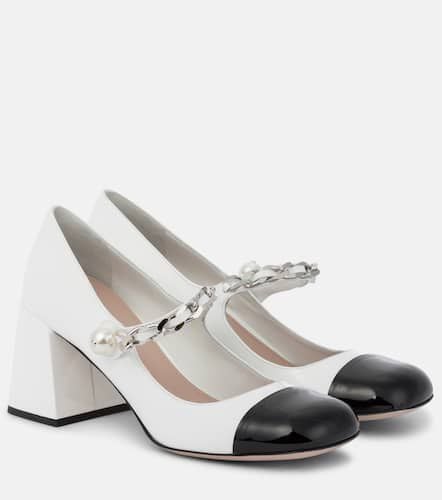 Miu Miu Mary Jane leather pumps - Miu Miu - Modalova