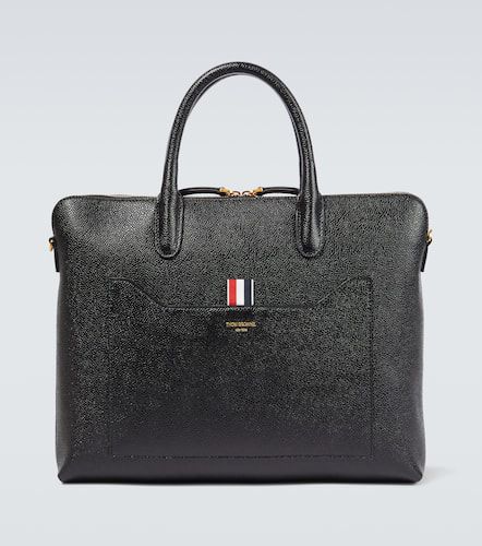 Thom Browne Leather briefcase - Thom Browne - Modalova
