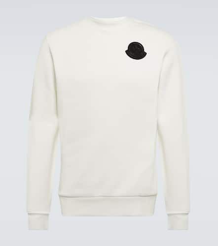 Sudadera de jersey de algodón con logo - Moncler - Modalova