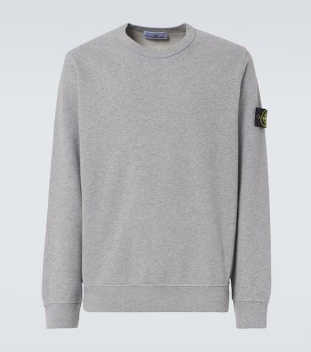 Compass cotton fleece sweatshirt - Stone Island - Modalova