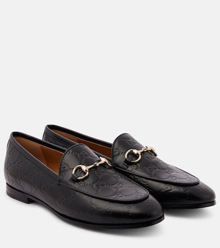 Loafers Jordaan Horsebit aus Leder - Gucci - Modalova