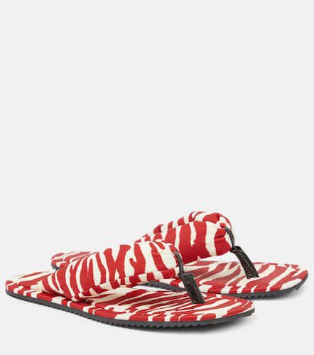 Indie zebra-print thong sandals - The Attico - Modalova