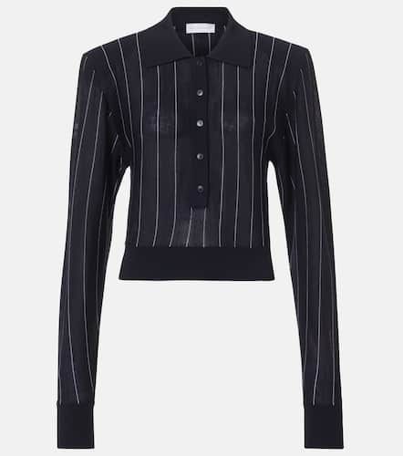 Pinstripe wool polo sweater - Stella McCartney - Modalova