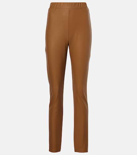 Rodano faux leather slim pants - Max Mara - Modalova