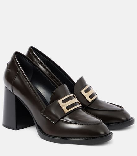 Loafer-Pumps B Buckle aus Leder - Victoria Beckham - Modalova