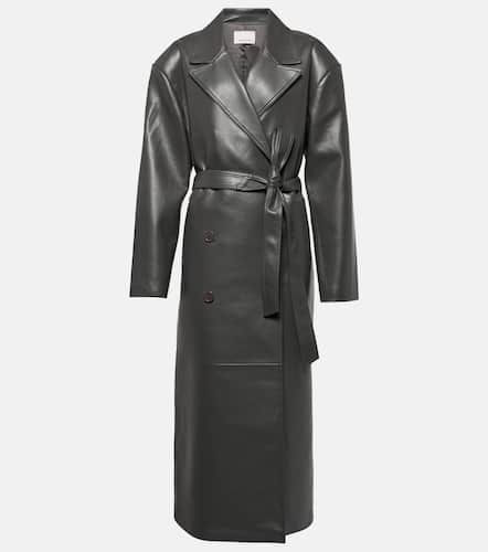 Tina faux leather trench coat - The Frankie Shop - Modalova