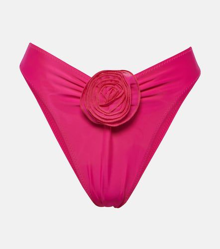 Rose floral-appliquÃ© bikini bottoms - Same - Modalova