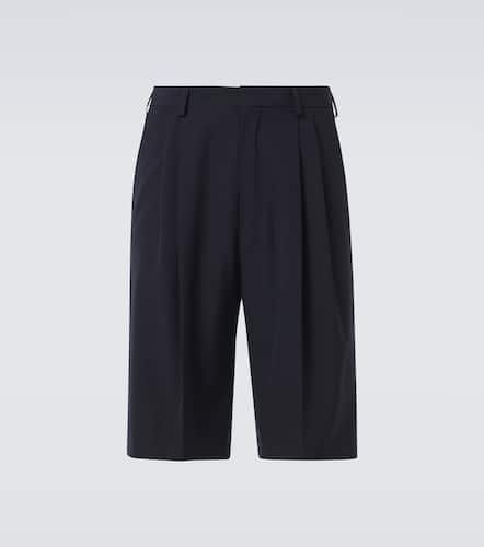 High-Rise Shorts aus Wolle - Dries Van Noten - Modalova