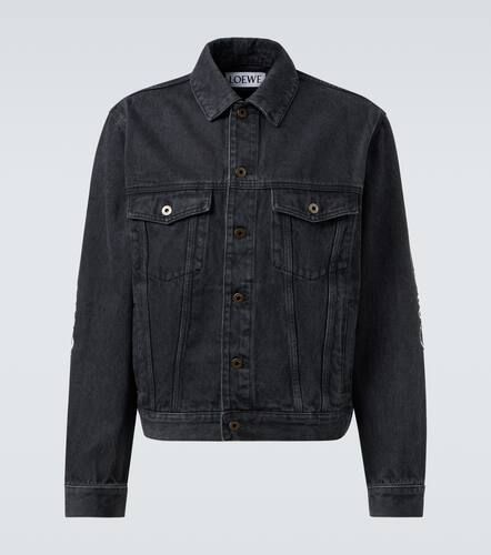 Chaqueta de denim con anagrama - Loewe - Modalova