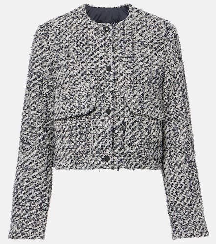 Cropped-Daunenjacke Dauphin aus Tweed - Moncler - Modalova