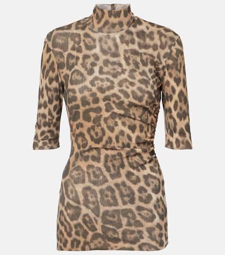 Top con stampa leopardata - Stella McCartney - Modalova