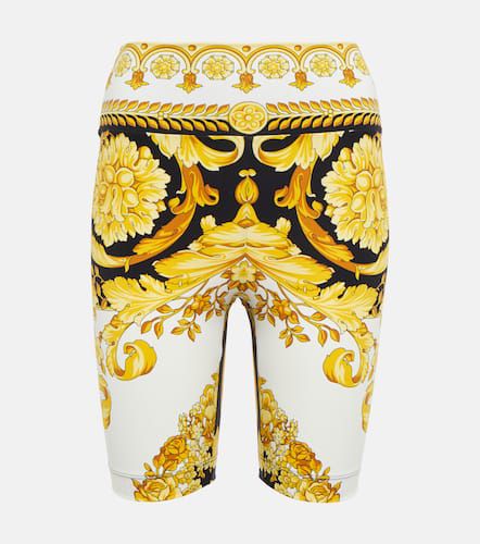 Versace Barocco biker shorts - Versace - Modalova