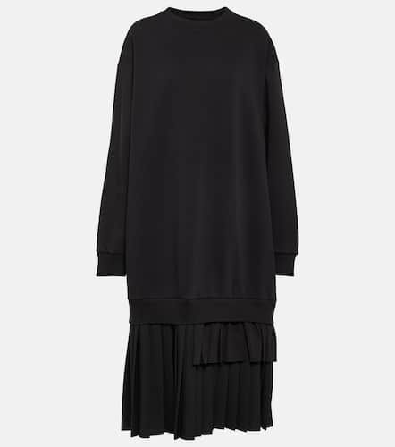 Cotton-blend sweatshirt dress - MM6 Maison Margiela - Modalova