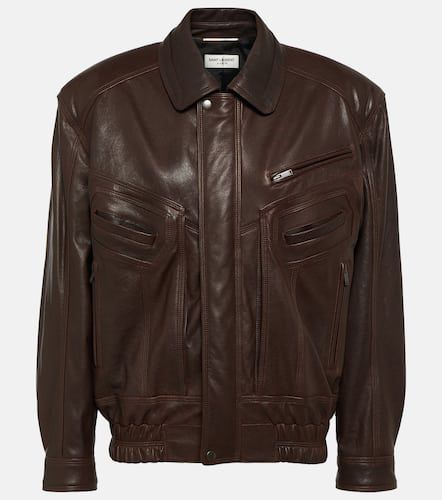 Saint Laurent Leather jacket - Saint Laurent - Modalova