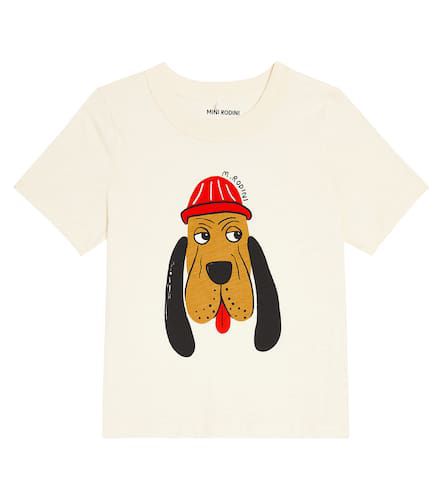T-shirt Bloodhound in jersey di cotone - Mini Rodini - Modalova