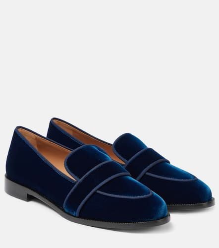 Aquazzura Loafers Martin aus Samt - Aquazzura - Modalova