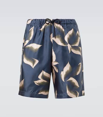 Dries Van Noten Printed silk shorts - Dries Van Noten - Modalova