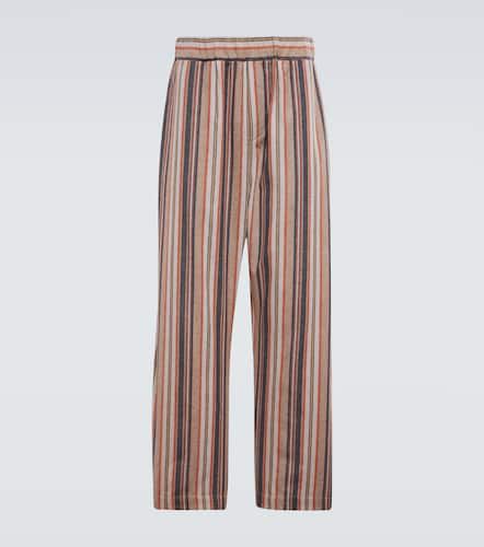 Leisure Stripe cashmere-blend pants - The Elder Statesman - Modalova