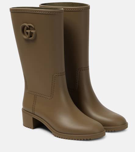 Gucci Double G rubber rain boots - Gucci - Modalova