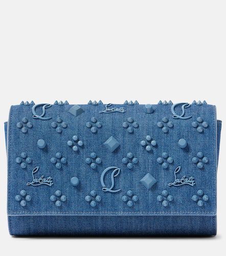 Clutch Paloma in denim - Christian Louboutin - Modalova