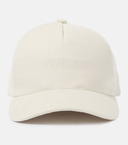 Cappello da baseball con ricamo - Saint Laurent - Modalova